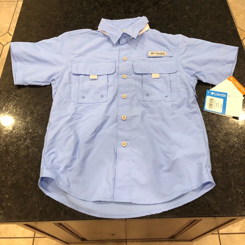 Columbia youth shirt small NWT
